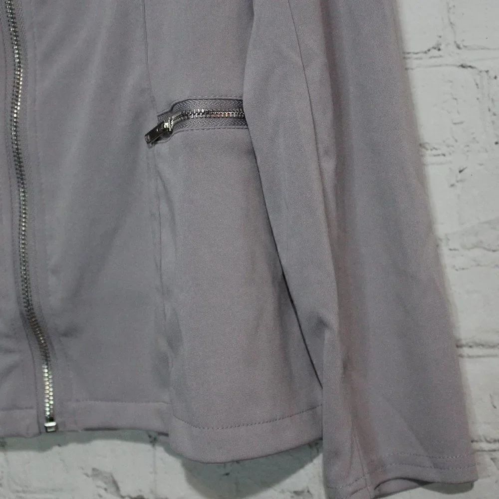 Women's Lightweight Zip Up Utility Jacket Small - Picture 2 of 4